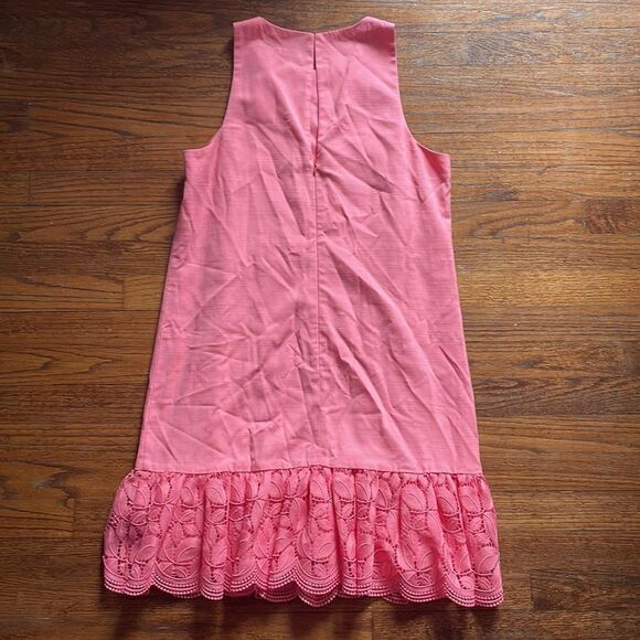Trina Turk Ruffle Hem Berry Dress NWT - Picture 4 of 6